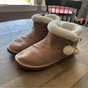 Arizona ankle boots womens size 9 tan & white